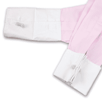 Grenouille Ladies Relaxed Fit Double Button Collar and French Cuff Pink Shirt