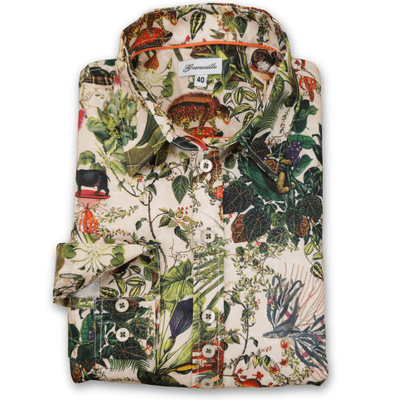Grenouille Long Sleeve Fantasy Forest Shaped Fit Shirt