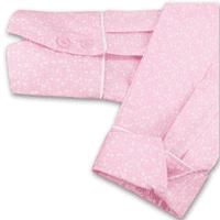 Grenouille Long Sleeve Pastel Pink & White Floral Shirt