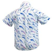 Salamander Boys' Tribal Feathers Shirt