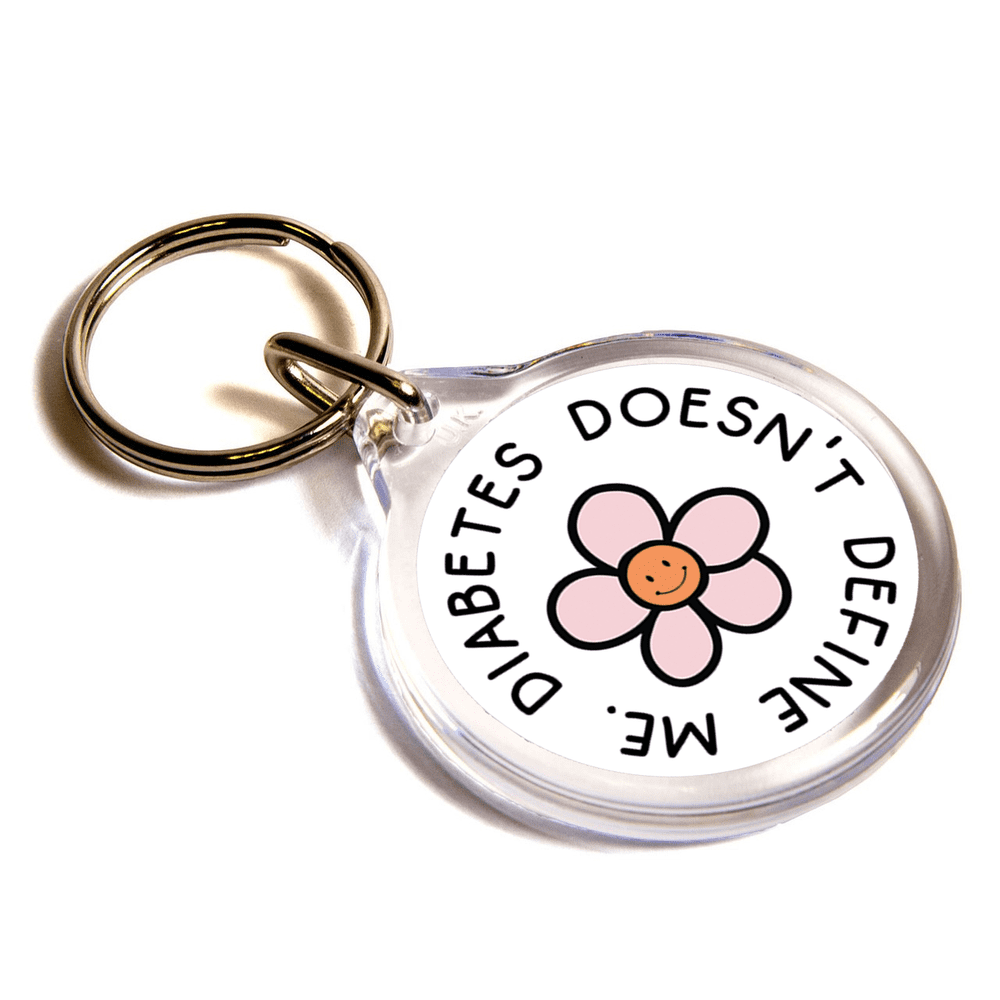 Diabetes Doesn t Define Me Keychain