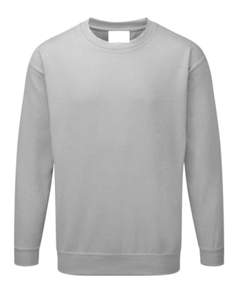 Back To Basics 1250 Crew Neck Sweatshirt Ash (Marl Grey) £19.99 2 For £30