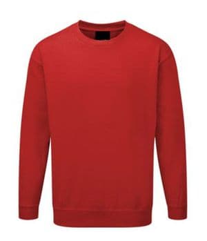 Back To Basics 1250 Crew Neck Sweatshirt Red £19.99 2 For £30