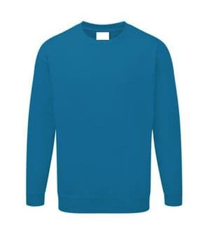 Back To Basics 1250 Crew Neck Sweatshirt Reflex Blue £19.99 2 For £30