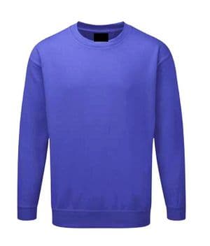 Back To Basics 1250 Crew Neck Sweatshirt Royal £19.99 2 For £30.
