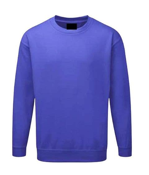 Back To Basics 1250 Crew Neck Sweatshirt Royal £19.99 2 For £30.