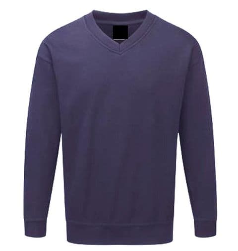 Back To Basics 1260 Vee Neck Sweatshirt Navy £19.99 2 For £30.