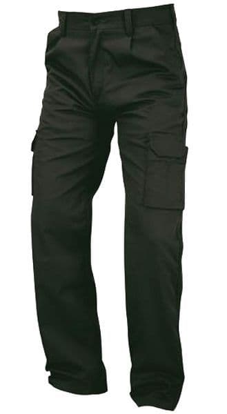 Back To Basics Condor Work Cargo Trousers 2500 Black