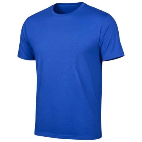 Back To Basics Style 1000 Plain 100% Cotton T-Shirt Royal £7.99 5 For £35