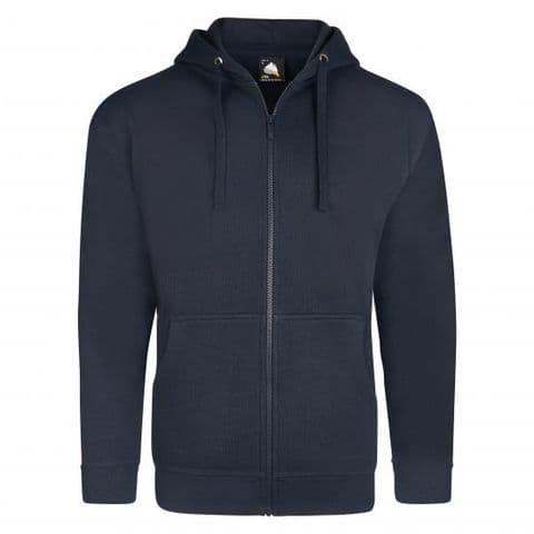 Basic Full Zip Hoodie Macaw 1282 Navy