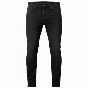 BooHoo Man Stretch Jeans Black