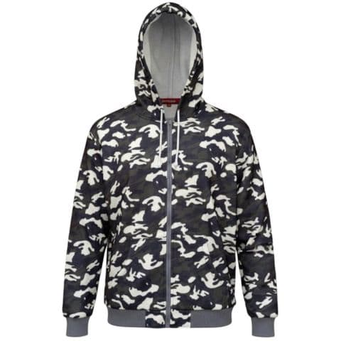 Boston  Camo Hoodie Green