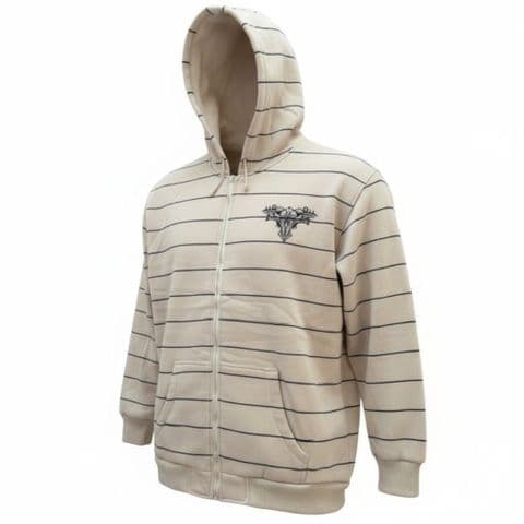 Boston Pin Stripe Hoodie Beige £19.99 2 For £30