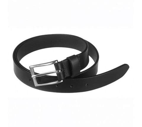Charles Smith 30mm Width Pure Leather Belt 30015BK Black