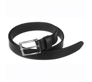 Charles Smith 30mm Width Pure Leather Belt 30015BK Black