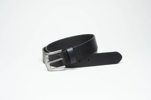 Charles Smith 35mm Width Pure Leather Belt 30017BK Black