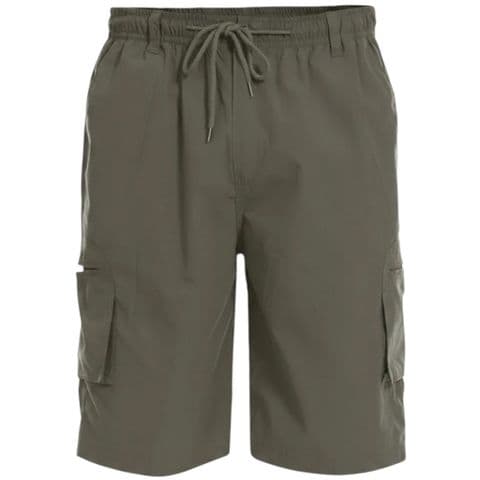 D555 KS20462A Nick:Khaki Cargo Short With Leg Pockets
