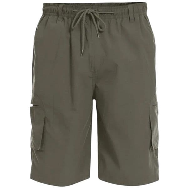 D555 KS20462A Nick:Khaki Cargo Short With Leg Pockets
