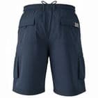 D555 KS20462A Nick: Navy Cargo Short With Leg Pockets