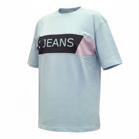DK Jeans Cut & Sewn T-Shirt Sky/Lilac