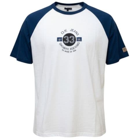 DK Jeans OSDKT-001 33 T-Shirt White