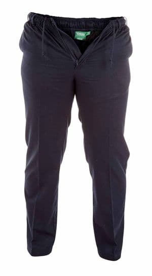 Duke Basilio Rugby Trousers, Full Elastic Waist,  Navy D555 KS1408N