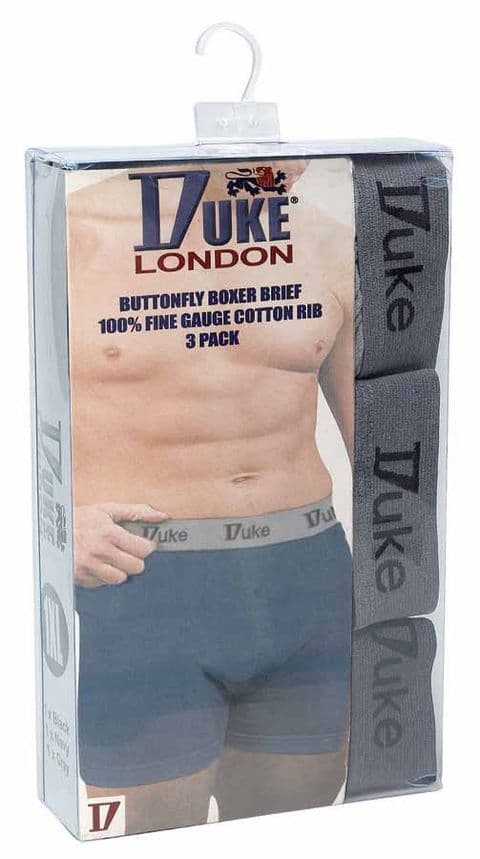 Duke KS2005 Three Pack Boxers