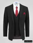 Duke Ted Black Three Piece Suit