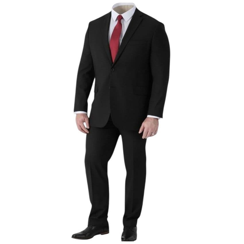 Duke Ted Black Two Piece Suit