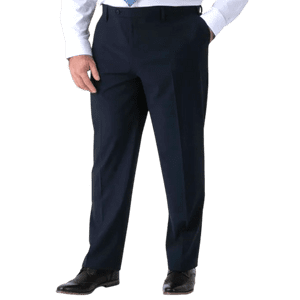 Duke Ted Navy Suit Trousers