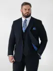 Duke Ted Navy Three Piece Suit