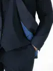 Duke Ted Navy Three Piece Suit