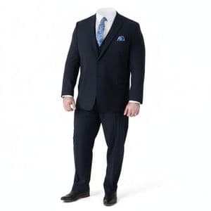 Duke Ted Navy Three Piece Suit