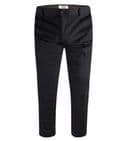 Duke Yarmouth Expandable Waistband Black Stretch Formal Trouser 400802