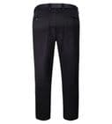 Duke Yarmouth Expandable Waistband Black Stretch Formal Trouser 400802