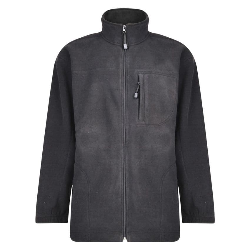 Espionage Bonded Fleece Jacket Black  FL014