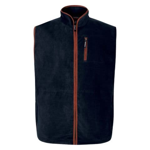 Espionage FL047 Microfleece Gillet Navy