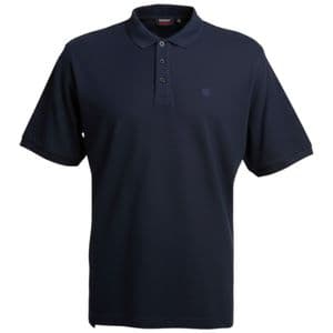 Espionage P074 Plain Pique Polo Navy