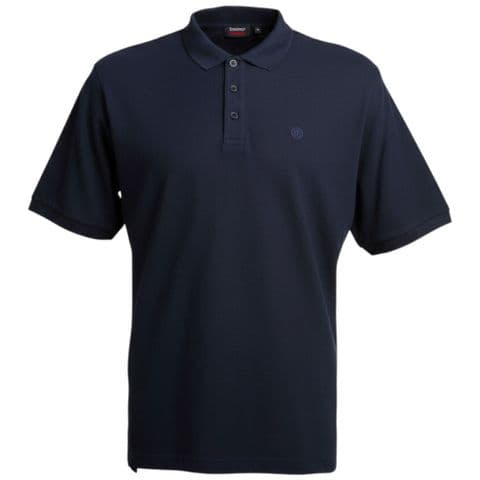 Espionage P074 Plain Pique Polo Navy