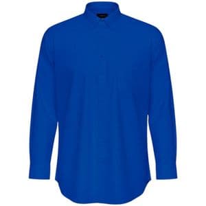 Espionage Plain Cobalt L/S Button Down Collar Shirt SH150