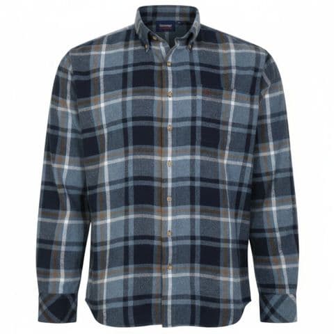 Espionage SH394 L/S Brushed Shirt Airforce/Navy