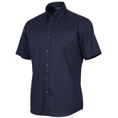 Espionage SH450 Short Sleeve Plain Navy  BDC  "S-T-R-E-T-C-H" Shirt