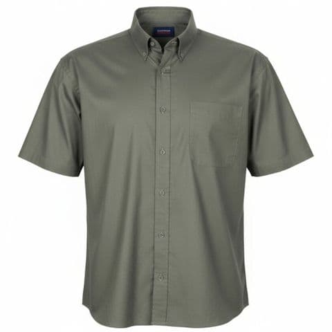 Espionage SH450 Short Sleeve Plain Olive BDC "S-T-R-E-T-C-H" Shirt
