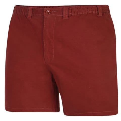 Espionage ST019A Stretch Cotton Rugby Short Brick