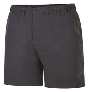 Espionage ST019A Stretch Cotton Rugby Short Charcoal