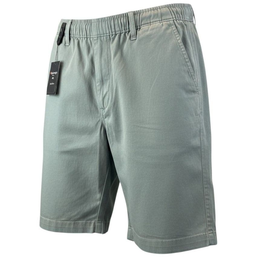 Espionage ST019A Stretch Cotton Rugby Short Duck Egg