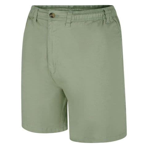 Espionage ST019A Stretch Cotton Rugby Short Light Green