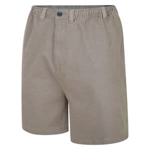 Espionage ST019A Stretch Cotton Rugby Short Putty