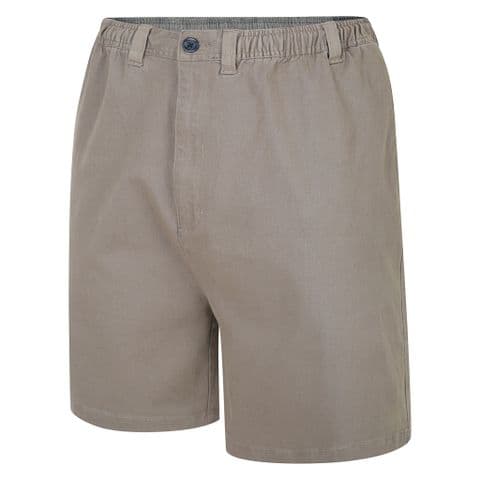 Espionage ST019A Stretch Cotton Rugby Short Putty