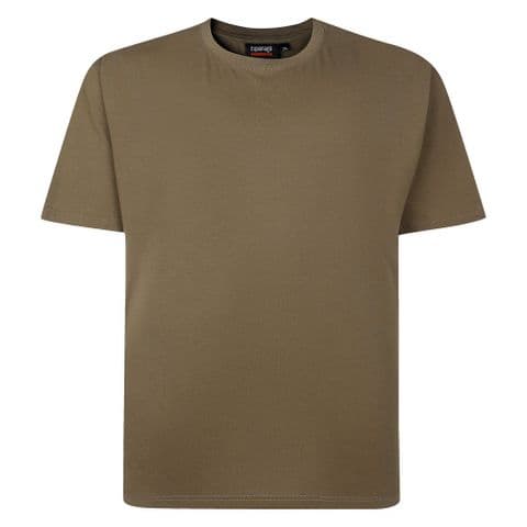 Espionage T015 Premium Plain T-Shirt Khaki 100% Super Combed Cotton